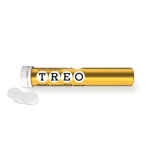 Treo Original värktablett, brustablett 500 mg/50 mg 20 st produkt bild