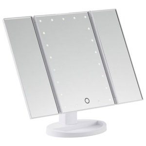 Tri Folded Lighted Makeup Mirror produktbilde