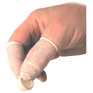 Trimfingrar i latex 100st/fp produkt bild