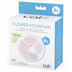 Mjukgörande vattenfilter catit Triple Action 6 st produkt bild