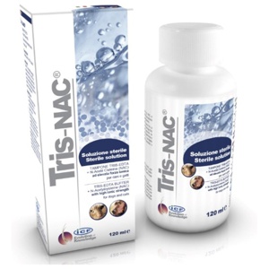 Tris-NAC øre- og hudrens - 120 ml. produktbillede