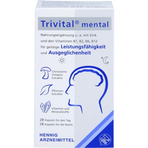 TRIVITAL mental Kapseln Produktbild
