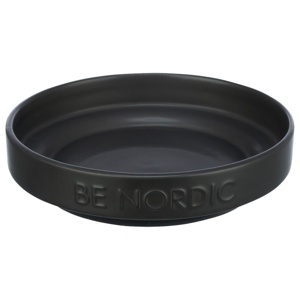 Trixie Be Nordic Hundmatskål i Keramik Svart produkt bild