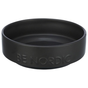 Trixie Be Nordic Hundmatskål i Keramik Svart produkt bild