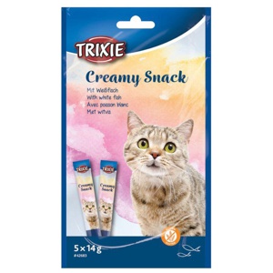 Trixie Creamy Snack mit Weißfisch Produktbild
