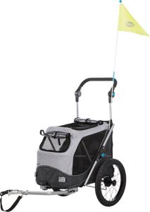 Trixie Cykelvagn Hund Grå (S) produkt bild