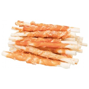 Trixie DentaFun Rolls med kyckling - Ekonomipack: 120 stycken ca 12 cm (960 g) produkt bild