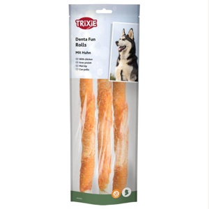Trixie Denta Fun Rolls mit Huhn Produktbild