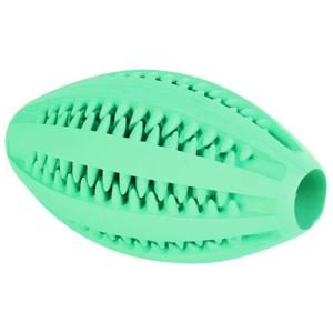 Trixie Denta Fun Rugbyboll med Mintsmak Naturgummi ø 11 cm produkt bild