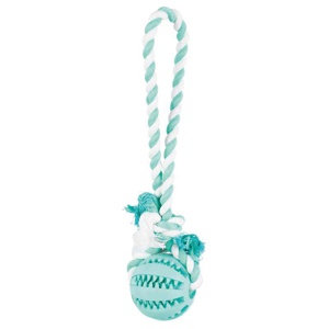 Trixie Denta Fun Spieltau mit Ball Produktbild