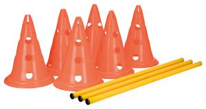Trixie Dog Activity Hinderset 3 hinder & 6 koner produkt bild