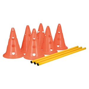 Trixie Dog Activity hindersett, 3 hindre og 6 kjegler produktbilde