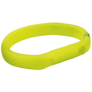 Trixie USB lysande halsband, grönt - M-L: 50 cm / 18 mm produkt bild