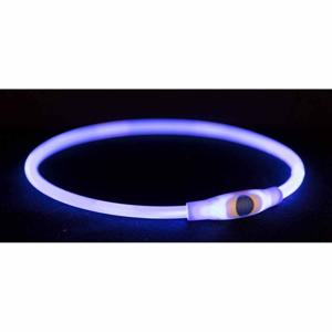Flash light ring USB i plast - L-XL / Blå produkt bild