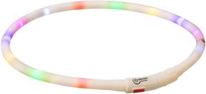 Lysande halsband Trixie Flash Light Silikon Multifärg 70x1 cm produkt bild