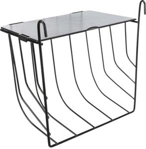 Trixie Høhæk til ophæng m. låg metal 20x18x12 cm sort produkt bild