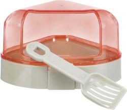 Trixie Hörntoalett till Hamster med Spade produkt bild