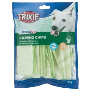 Trixie Denta Fun Chips med spirulina - 100 g produkt bild