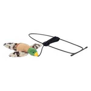 Trixie Katzenspielzeug Vogel für Türrahmen Produktbild