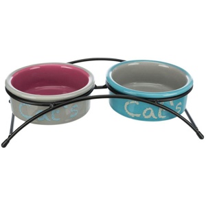 Trixie Keramik-Napf-Set Eat on Feet Produktbild