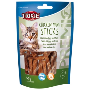 Trixie PREMIO Kyckling Mini Sticks - Ekonomipaket 4 x 50 g produkt bild
