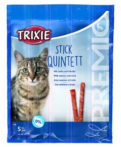 Trixie PREMIO Stick Quintett Lax & Öring 5-pack produkt bild