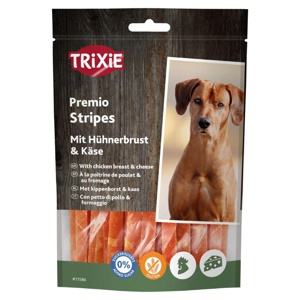 Trixie PREMIO Streifen mit Hühnchen und Käse Produktbild