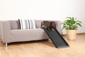 Trixie 3942 Hundramp Petwalk, 38 × 100 cm, svart produkt bild
