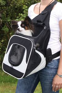 Trixie Savina Kombinerad Transportväska för Hund och Katt Grå produkt bild