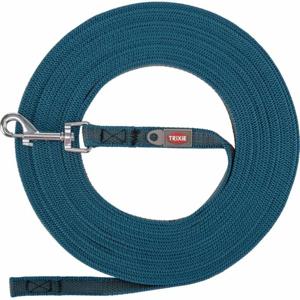 Trixie Spårlina Gummerad Petrol S-M 15 m/15 mm produkt bild