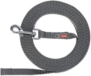 Trixie Spårlina Hund Ultralätt 5 m × 10 mm Grafit produkt bild