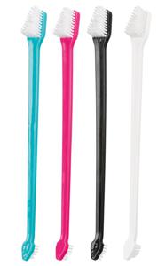 Trixie Tandborstset plast 4-pack produkt bild