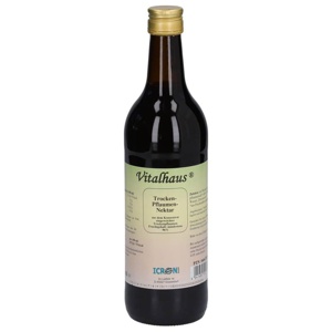 TROCKENPFLAUMEN Saft Vitalhaus Produktbild