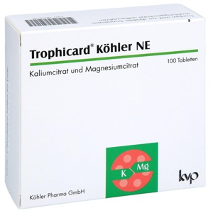 TROPHICARD Köhler NE Tabletten Produktbild