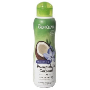 TropiClean Awapuhi & Coconut Whitening Shampoo for kjæledyr produktbilde