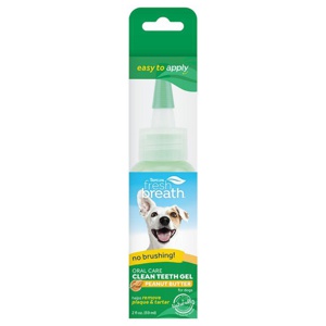TropiClean Fresh Breath peanøttsmør tannpleiegel for hunder produktbilde