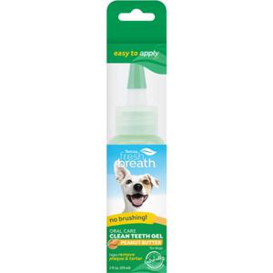 TropiClean Fresh Breath tandvårdsgel med jordnötssmör för hundar - 59 ml produkt bild