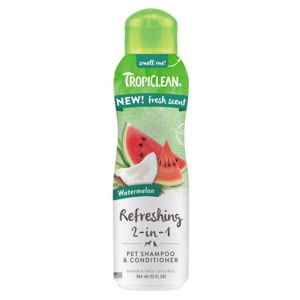 TropiClean Refreshing 2-in-1 Shampoo & Conditioner Wassermelone Produktbild