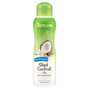 TropiClean Shed Control Lime & Cocoa Shampoo produktbilde