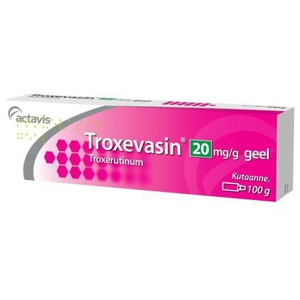 TROXEVASIN GEEL 20MG 100 g toote pilt