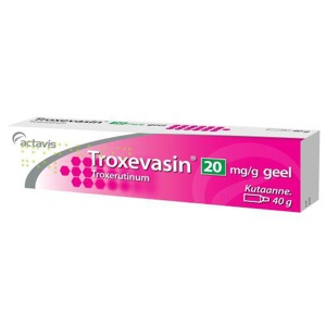 TROXEVASIN GEEL 20MG 40 g toote pilt