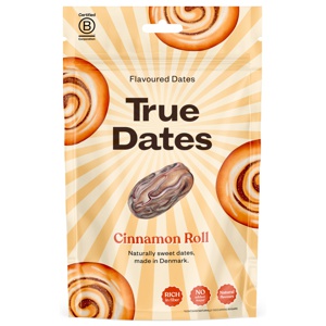 True Dates Cinnamon Roll 100 g produktbillede
