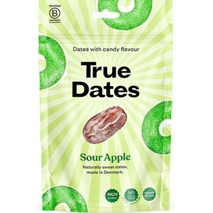 True Dates Sour Apple 100 g produktbillede