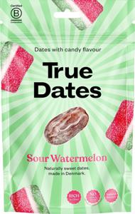 True Dates, Sour Watermelon, 100 g produkt bild