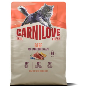 True Fresh Beef for Adult Large Breeds Torrfoder för Katt - 2 kg produkt bild