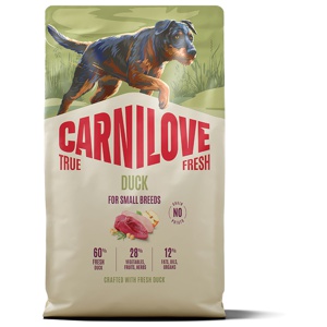 True Fresh Duck Adult Small Breed Torrfoder för Hund - 4 kg produkt bild