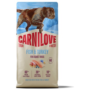 True Fresh Fish & Turkey Adult Dogs Torrfoder - 12 kg produkt bild