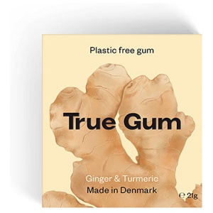 True Gum Tyggegummi 1 stk Ginger & Turmeric produktbillede