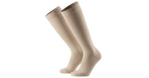 TrustCare Kompressionsstrumpor i Svart Blå Beige - S till XXL - Beige - Small produkt bild