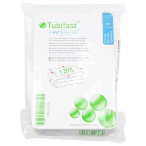 Tubebandasje 7,5cmx1m blå produktbilde
